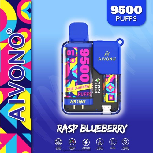 Vape Store Jerusalem - Aivono AIM TANK 9500 אוכמניות פטל T2JL6033