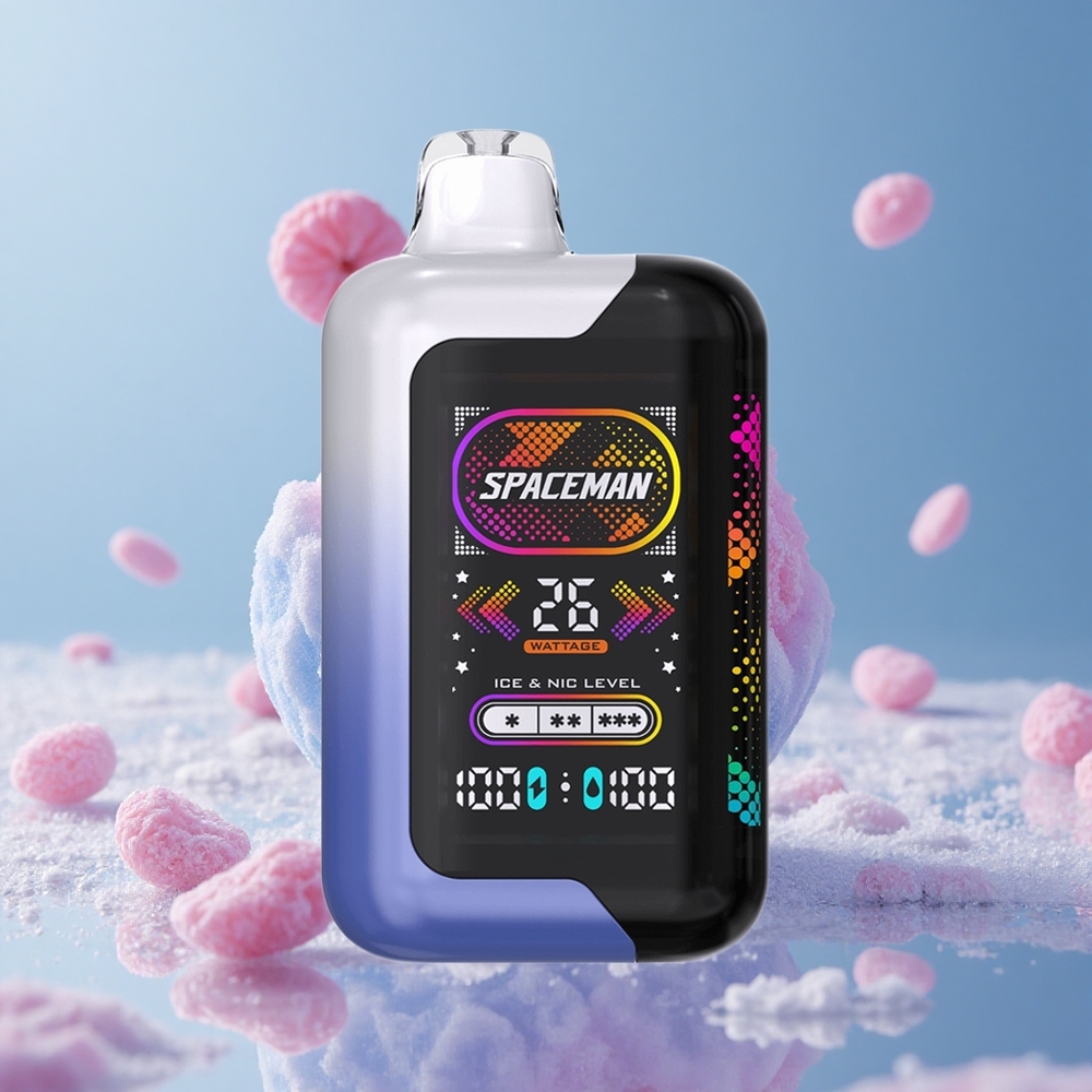 SMOK SPACEMAN SP40000 דיספוזבלי בלו ראז אייס עם סוללת 1000mAh