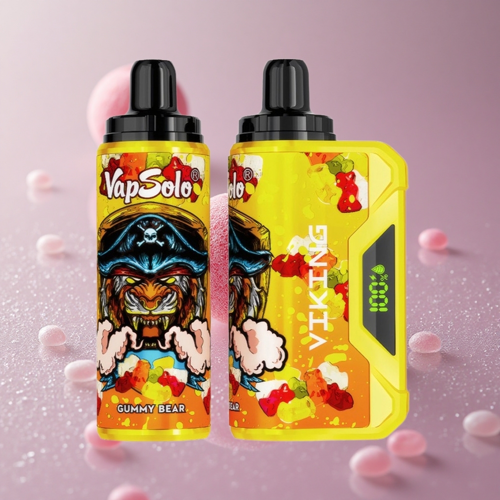 VapSolo VIKING 12000 Puffs גומי דוב 22ml